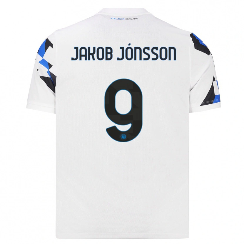 Danxen Criança Camisola Birkir Jakob Jónsson #9 Branco Vermelho Azul Alternativa 2026/27 Camisa