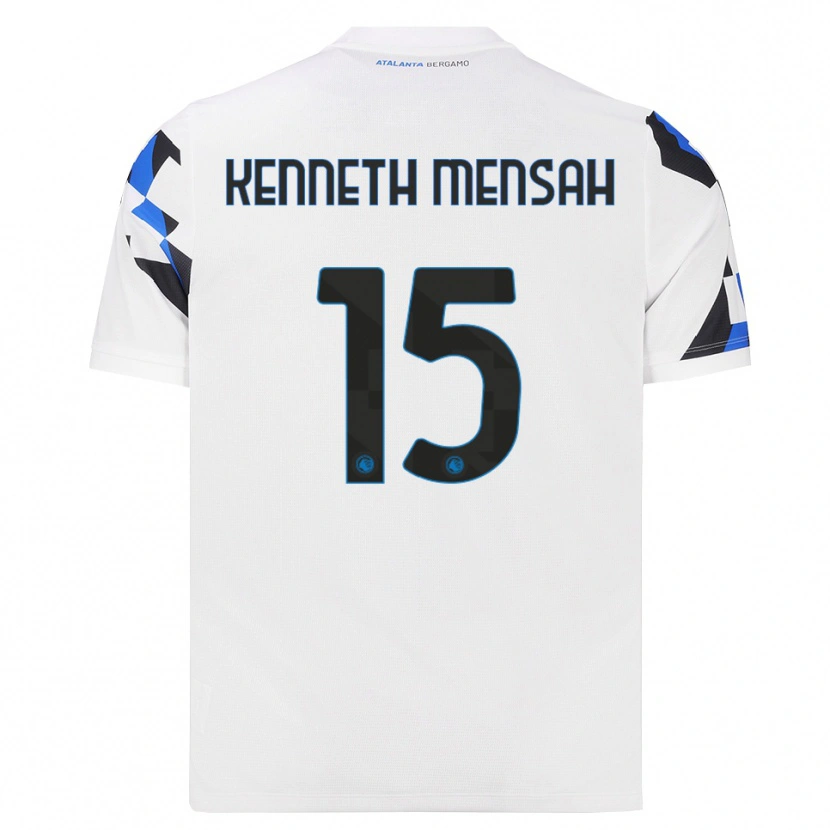 Danxen Criança Camisola Anthony Kenneth Mensah #15 Branco Vermelho Azul Alternativa 2026/27 Camisa