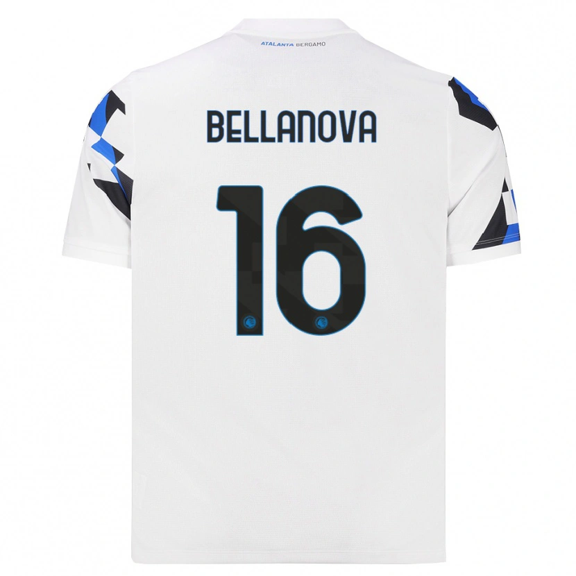 Danxen Criança Camisola Raoul Bellanova #16 Branco Vermelho Azul Alternativa 2026/27 Camisa