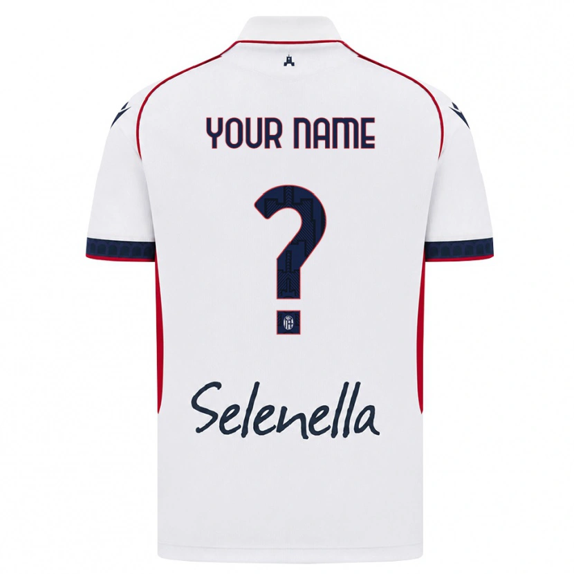 Danxen Criança Camisola Seu Nome #0 Branco Vermelho Azul Real Alternativa 2026/27 Camisa
