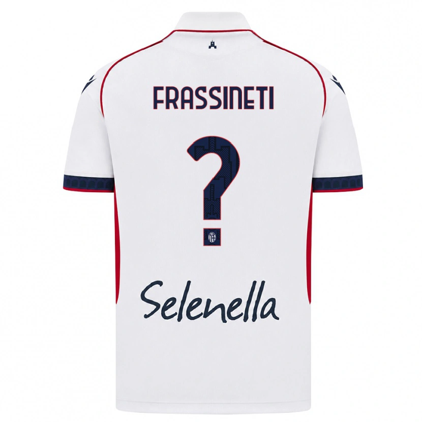 Danxen Criança Camisola Obama Frassineti #0 Branco Vermelho Azul Real Alternativa 2026/27 Camisa