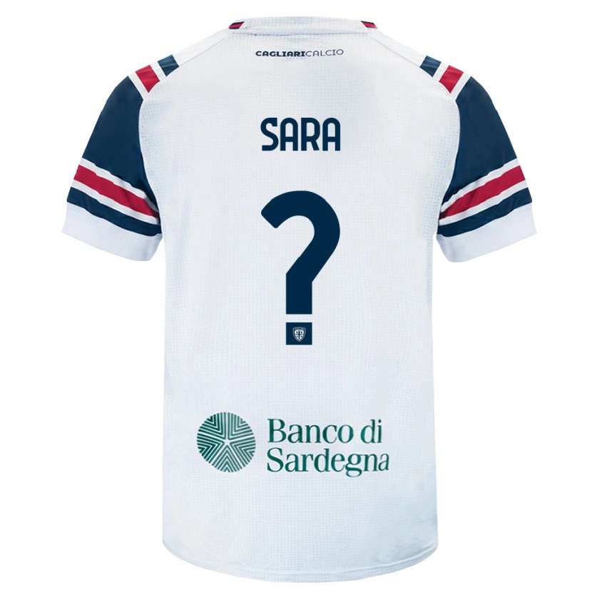 Danxen Criança Camisola Riccardo Sara #0 Branco Vermelho Verde Alternativa 2026/27 Camisa