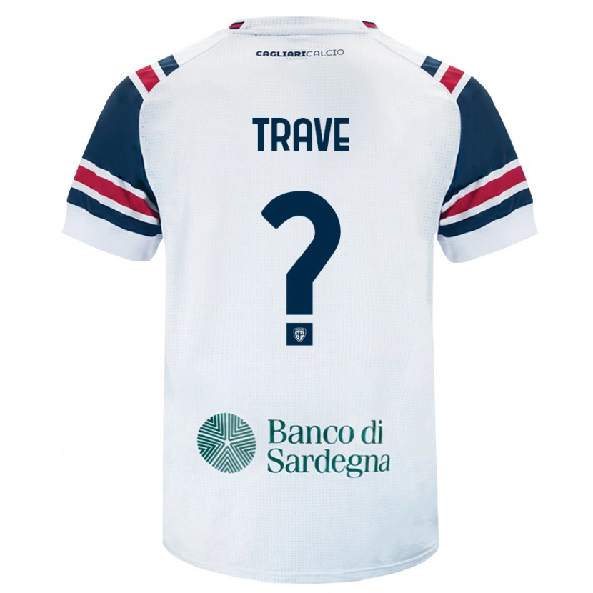 Danxen Criança Camisola Robert Trave #0 Branco Vermelho Verde Alternativa 2026/27 Camisa