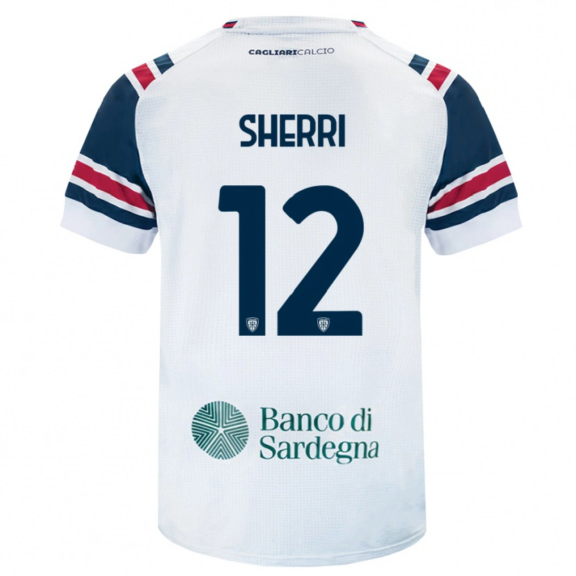 Danxen Criança Camisola Alen Sherri #12 Branco Vermelho Verde Alternativa 2026/27 Camisa
