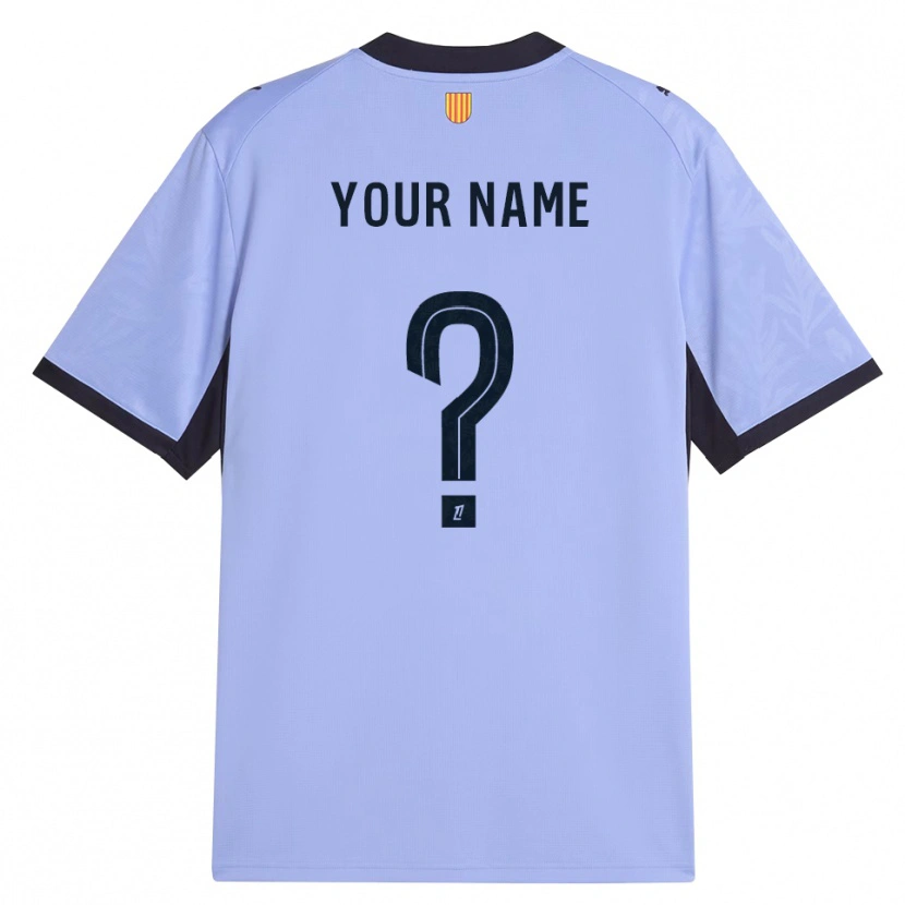 Danxen Criança Camisola Seu Nome #0 Lavanda Preto Terceiro 2026/27 Camisa
