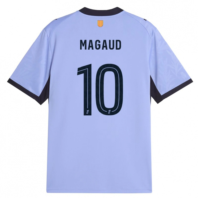 Danxen Criança Camisola Kyle Magaud #10 Lavanda Preto Terceiro 2026/27 Camisa