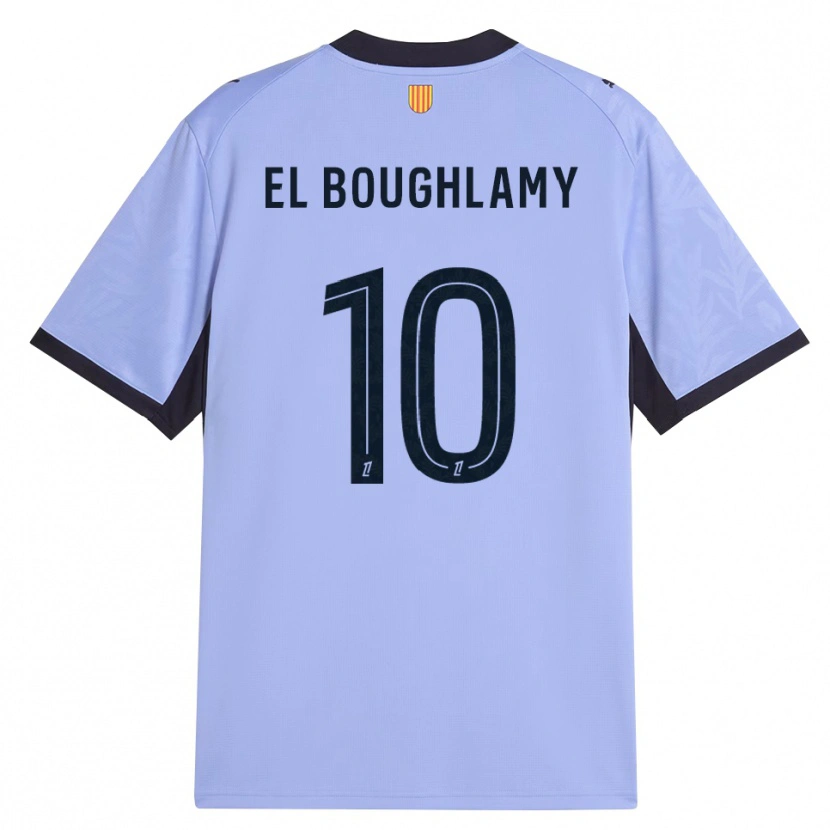 Danxen Criança Camisola Adam El Boughlamy #10 Lavanda Preto Terceiro 2026/27 Camisa