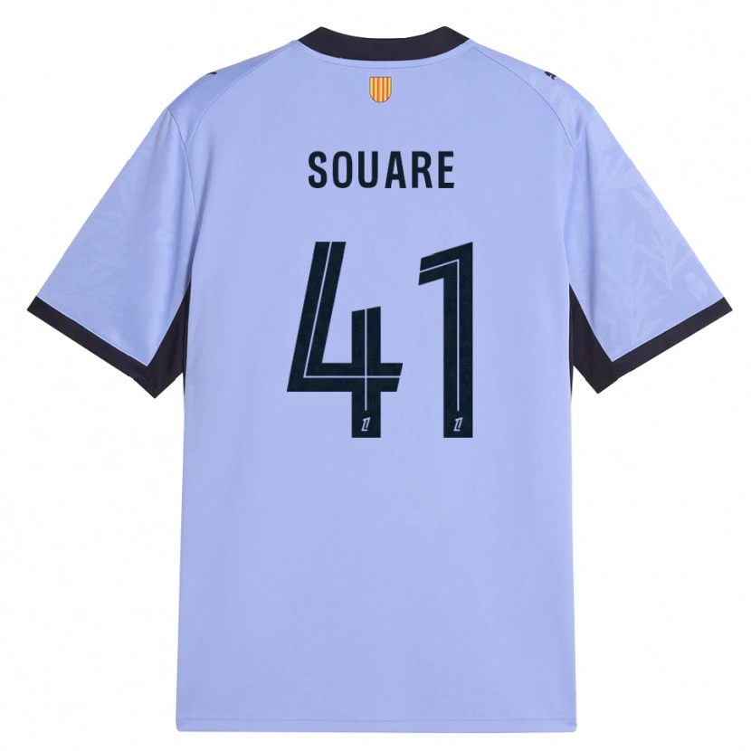 Danxen Criança Camisola Cheick Souare #41 Lavanda Preto Terceiro 2026/27 Camisa