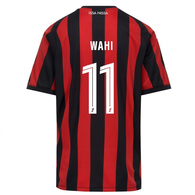 Danxen Criança Camisola Elye Wahi #11 Vermelho Preto Branco Principal 2026/27 Camisa
