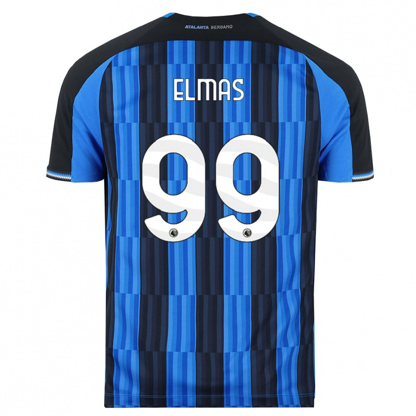 Danxen Criança Camisola Eljif Elmas #99 Azul Preto Vermelho Principal 2026/27 Camisa