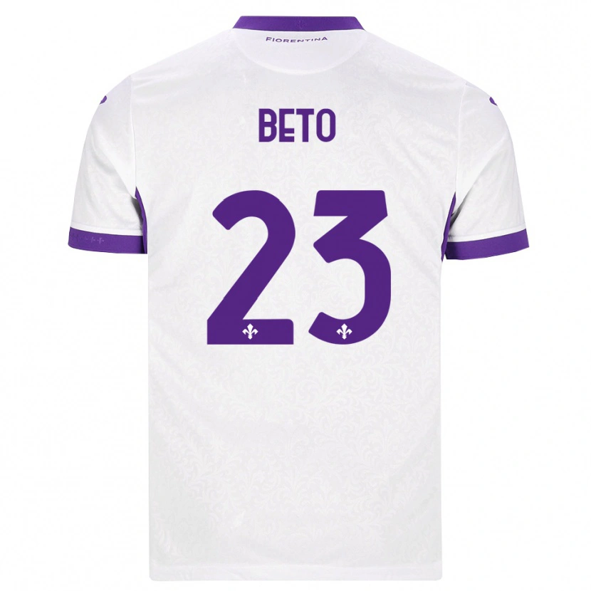 Danxen Homem Camisola Beto #23 Branco Roxo Alternativa 2026/27 Camisa