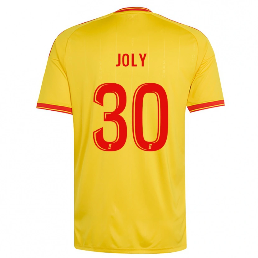 Danxen Homem Camisola Blandine Joly #30 Dourado Laranja Vermelho Principal 2026/27 Camisa