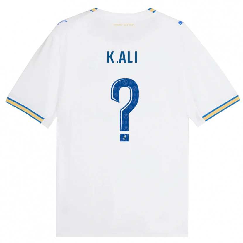 Danxen Homem Camisola Kaïs Ali #0 Azul Dodger Branco Principal 2026/27 Camisa