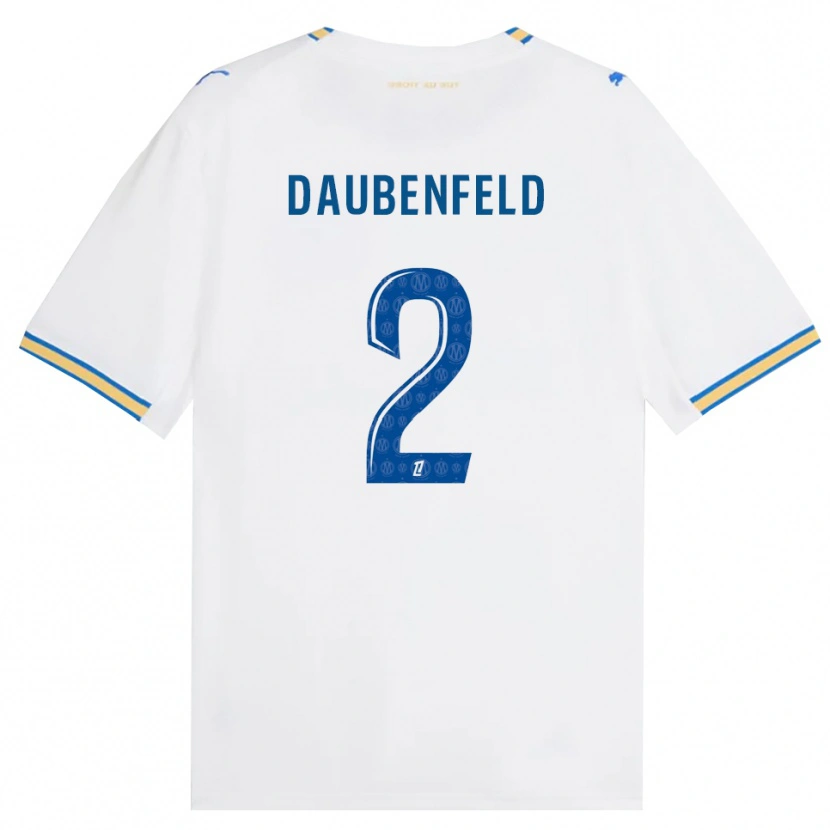 Danxen Homem Camisola Lucas Daubenfeld #2 Azul Dodger Branco Principal 2026/27 Camisa