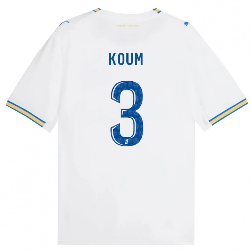 Danxen Homem Camisola Alexi Koum #3 Azul Dodger Branco Principal 2026/27 Camisa