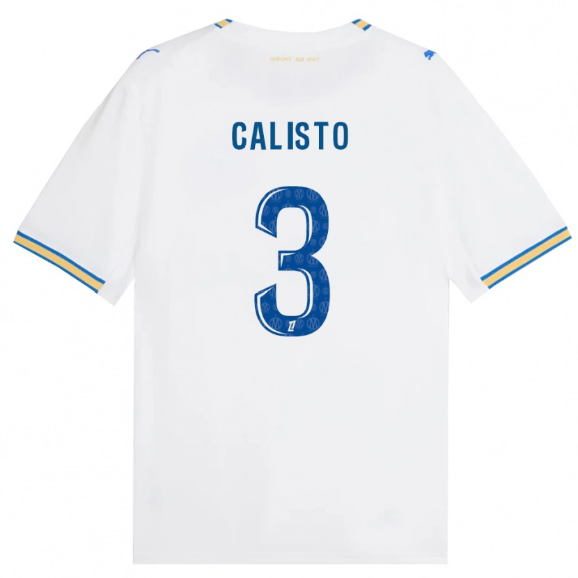 Danxen Homem Camisola Gianni Calisto #3 Azul Dodger Branco Principal 2026/27 Camisa