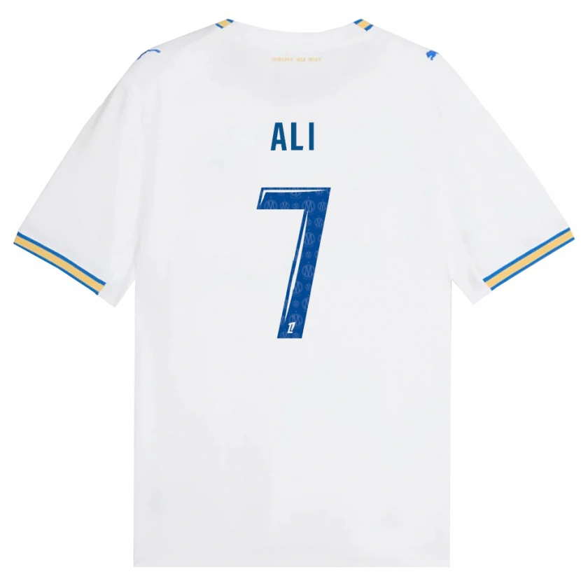 Danxen Homem Camisola Azhar Ali #7 Azul Dodger Branco Principal 2026/27 Camisa