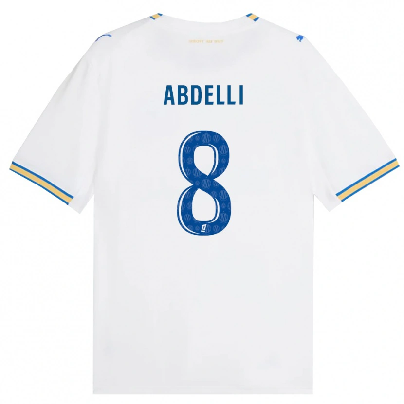 Danxen Homem Camisola Himad Abdelli #8 Azul Dodger Branco Principal 2026/27 Camisa
