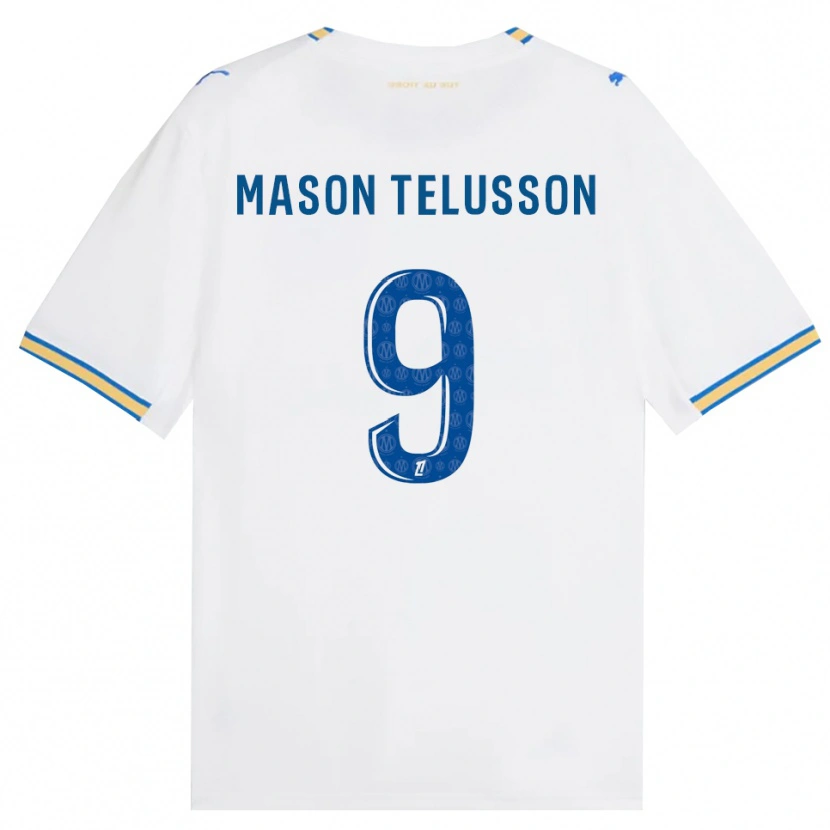 Danxen Homem Camisola Jah-Mason Telusson #9 Azul Dodger Branco Principal 2026/27 Camisa