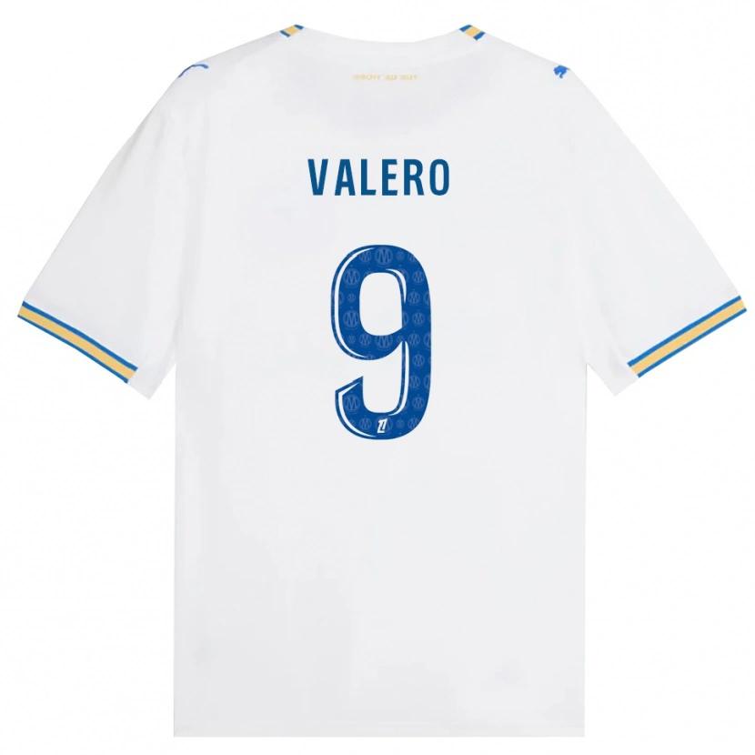 Danxen Homem Camisola Antoine Valero #9 Azul Dodger Branco Principal 2026/27 Camisa