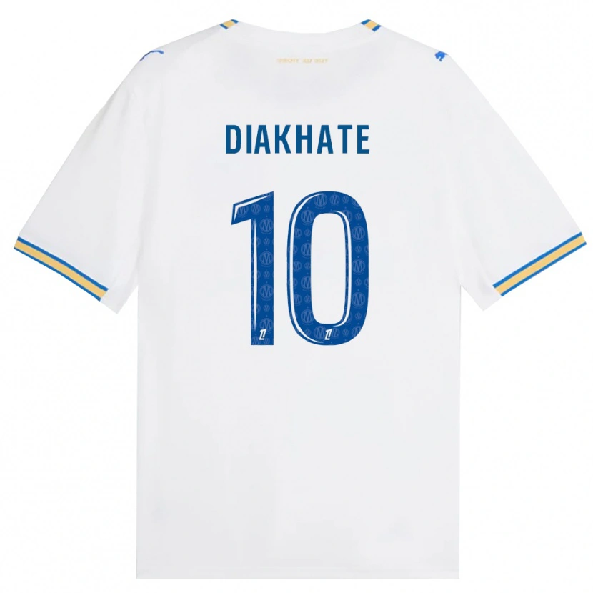 Danxen Homem Camisola Ndeye Awa Diakhaté #10 Azul Dodger Branco Principal 2026/27 Camisa