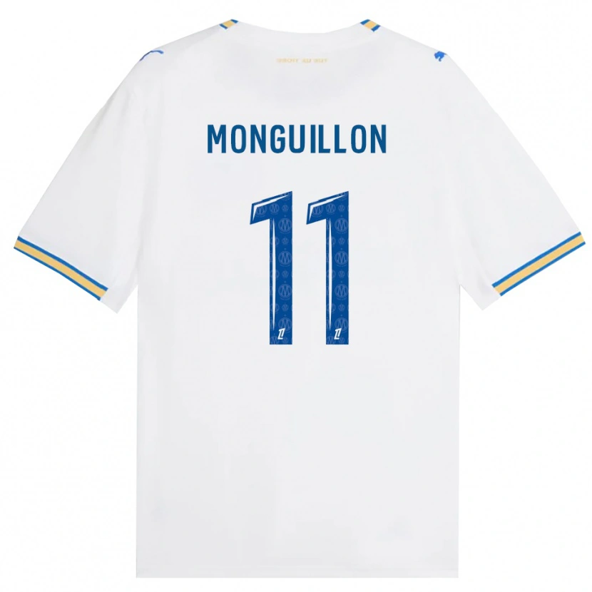 Danxen Homem Camisola Coralie Monguillon #11 Azul Dodger Branco Principal 2026/27 Camisa