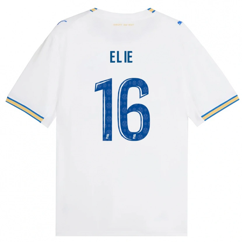 Danxen Homem Camisola Anaïs Elie #16 Azul Dodger Branco Principal 2026/27 Camisa