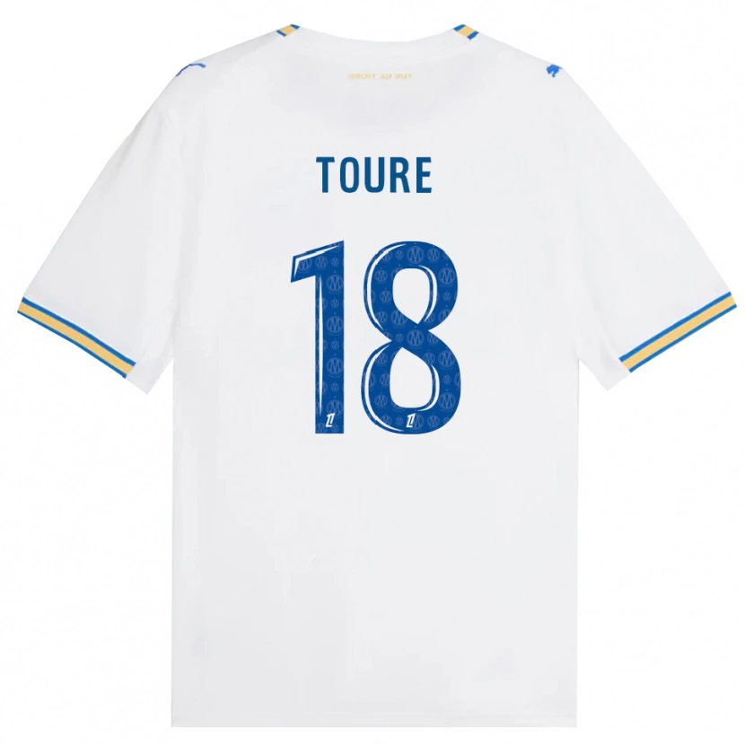 Danxen Homem Camisola Isaak Toure #18 Azul Dodger Branco Principal 2026/27 Camisa
