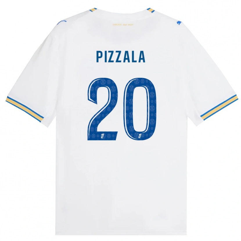 Danxen Homem Camisola Caroline Pizzala #20 Azul Dodger Branco Principal 2026/27 Camisa