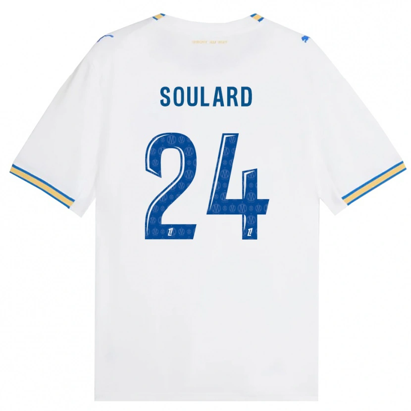 Danxen Homem Camisola Amandine Soulard #24 Azul Dodger Branco Principal 2026/27 Camisa