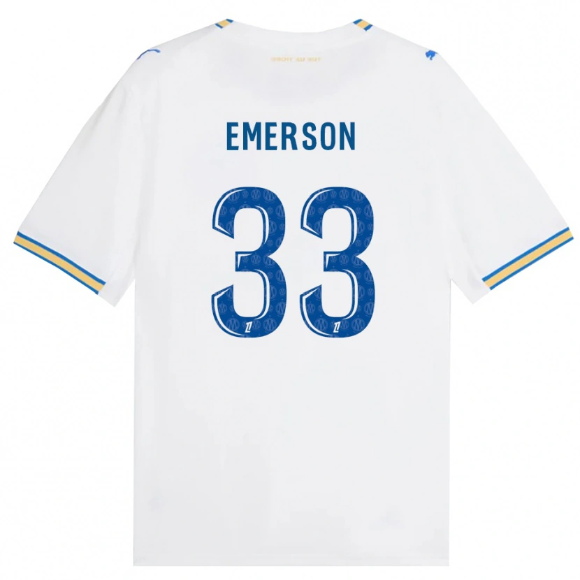 Danxen Homem Camisola Emerson Palmieri Dos Santos #33 Azul Dodger Branco Principal 2026/27 Camisa