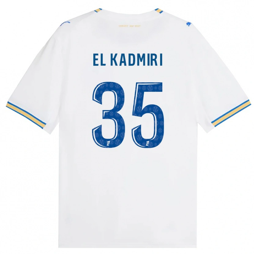 Danxen Homem Camisola Ugo Kadmiri #35 Azul Dodger Branco Principal 2026/27 Camisa