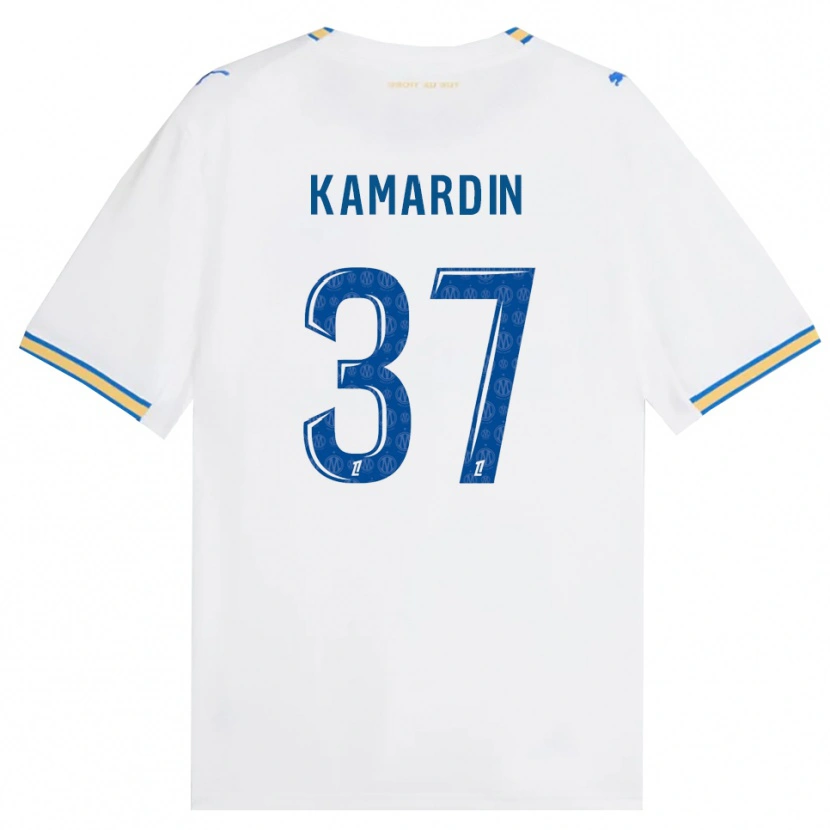 Danxen Homem Camisola Aaron Kamardin #37 Azul Dodger Branco Principal 2026/27 Camisa