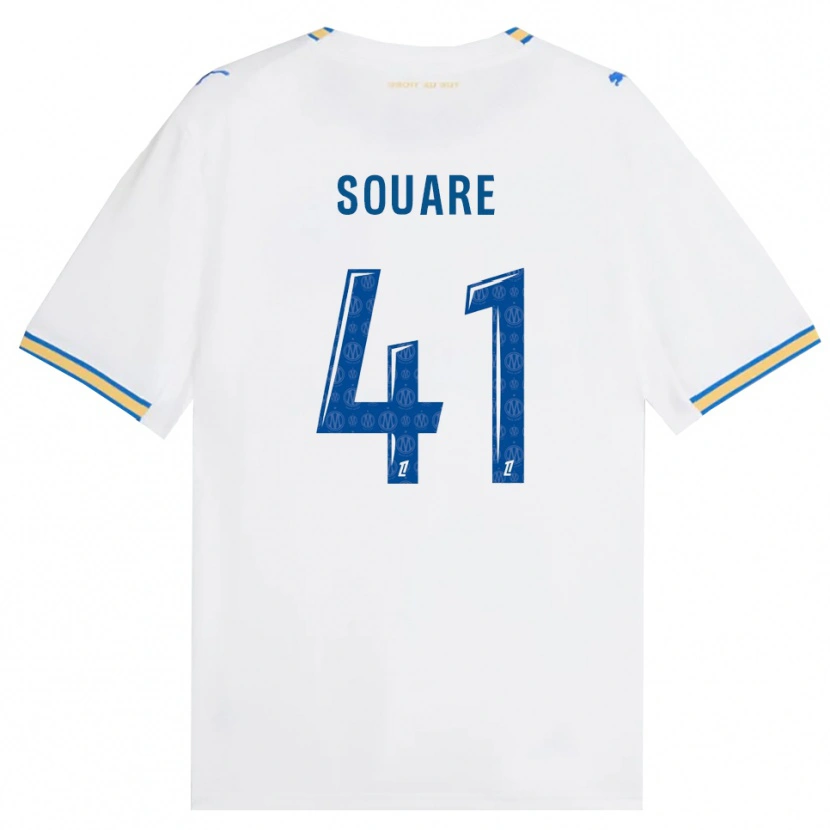 Danxen Homem Camisola Cheick Souare #41 Azul Dodger Branco Principal 2026/27 Camisa