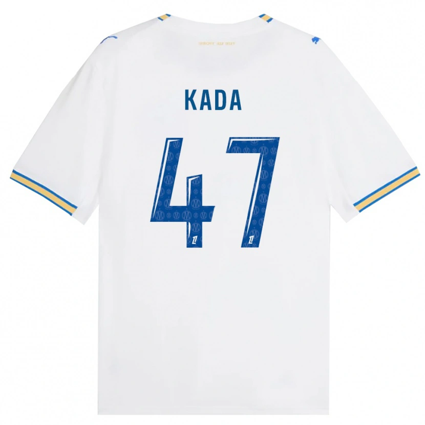 Danxen Homem Camisola Joakim Kada #47 Azul Dodger Branco Principal 2026/27 Camisa