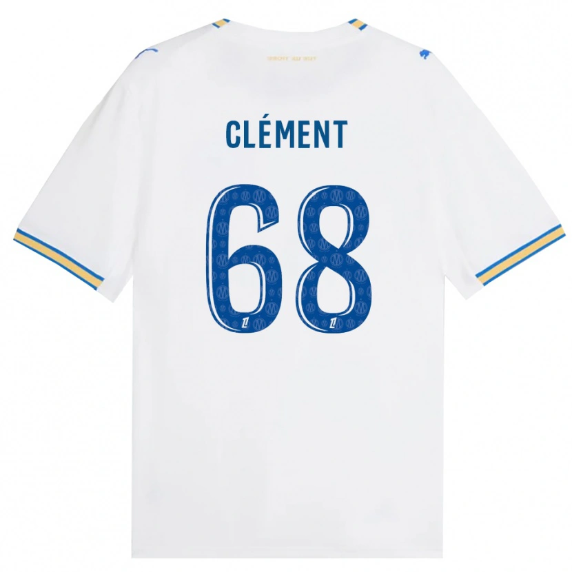 Danxen Homem Camisola Mathis Clément #68 Azul Dodger Branco Principal 2026/27 Camisa