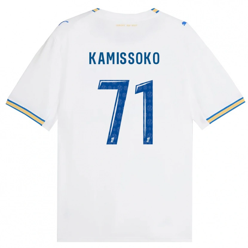 Danxen Homem Camisola Nouhoum Kamissoko #71 Azul Dodger Branco Principal 2026/27 Camisa