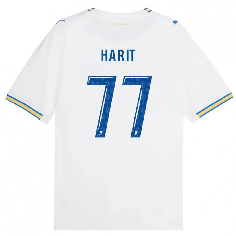 Danxen Homem Camisola Amine Harit #77 Azul Dodger Branco Principal 2026/27 Camisa