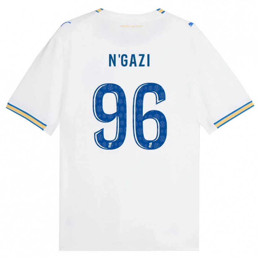 Danxen Homem Camisola Chloé N'gazi #96 Azul Dodger Branco Principal 2026/27 Camisa