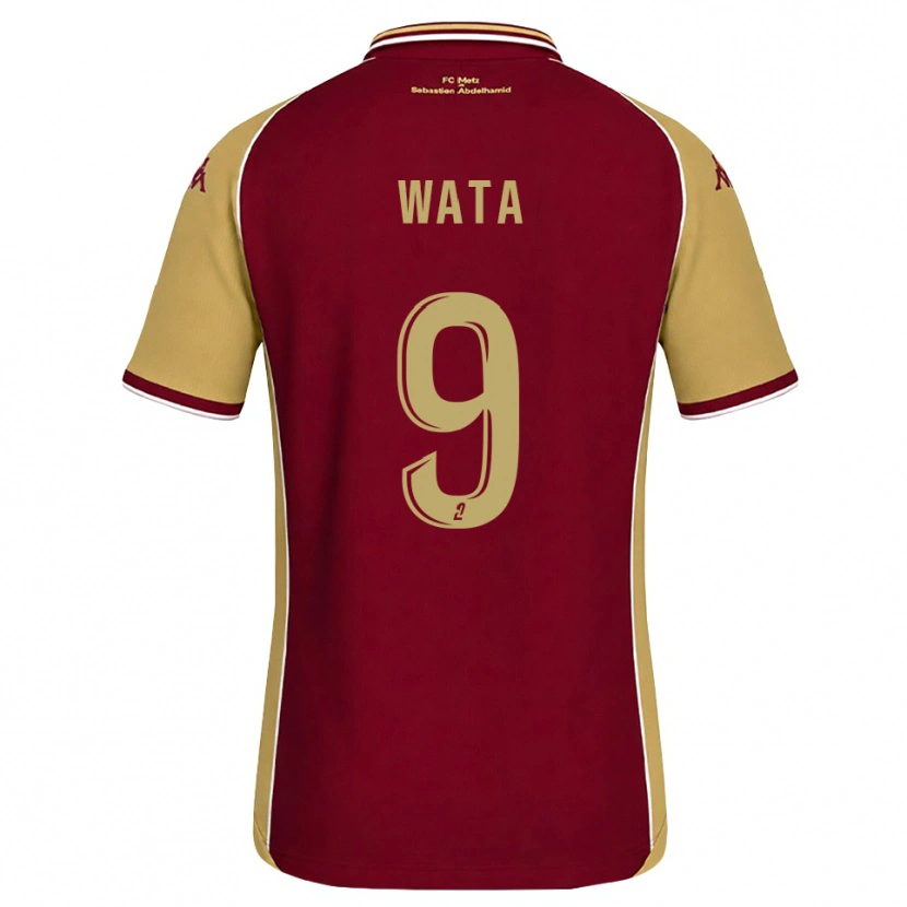 Danxen Homem Camisola Xavier Wata #9 Dourado Vermelho Escuro Principal 2026/27 Camisa