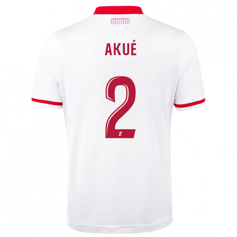 Danxen Homem Camisola Checkina Dzabatou Ecko #2 Vermelho Branco Principal 2026/27 Camisa
