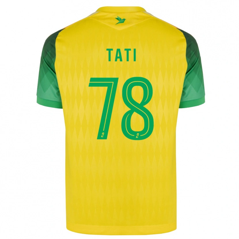 Danxen Homem Camisola Tylel Tati #78 Amarelo Verde Vermelho Principal 2026/27 Camisa