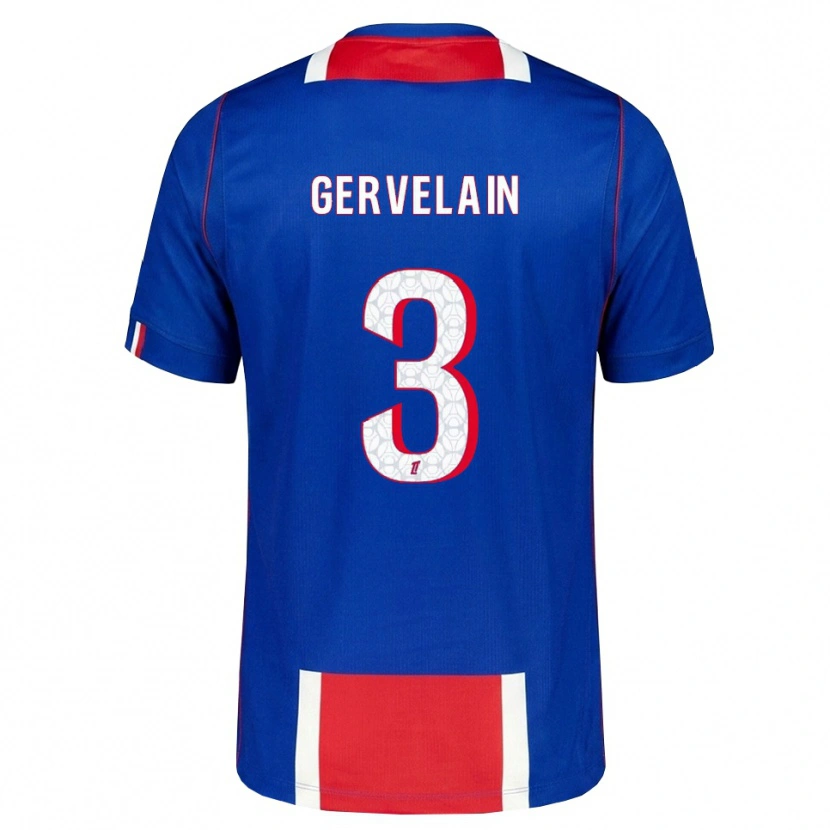 Danxen Homem Camisola Jordan Gervelain #3 Vermelho Branco Azul Principal 2026/27 Camisa
