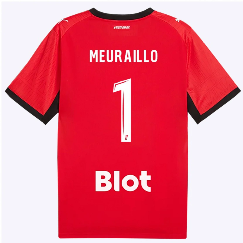 Danxen Homem Camisola Thâo Mouapa Mwa Meuraillo #1 Vermelho Preto Branco Principal 2026/27 Camisa