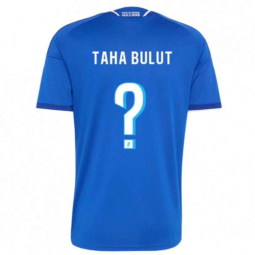 Danxen Homem Camisola Yunus Taha Bulut #0 Azul Real Branco Principal 2026/27 Camisa