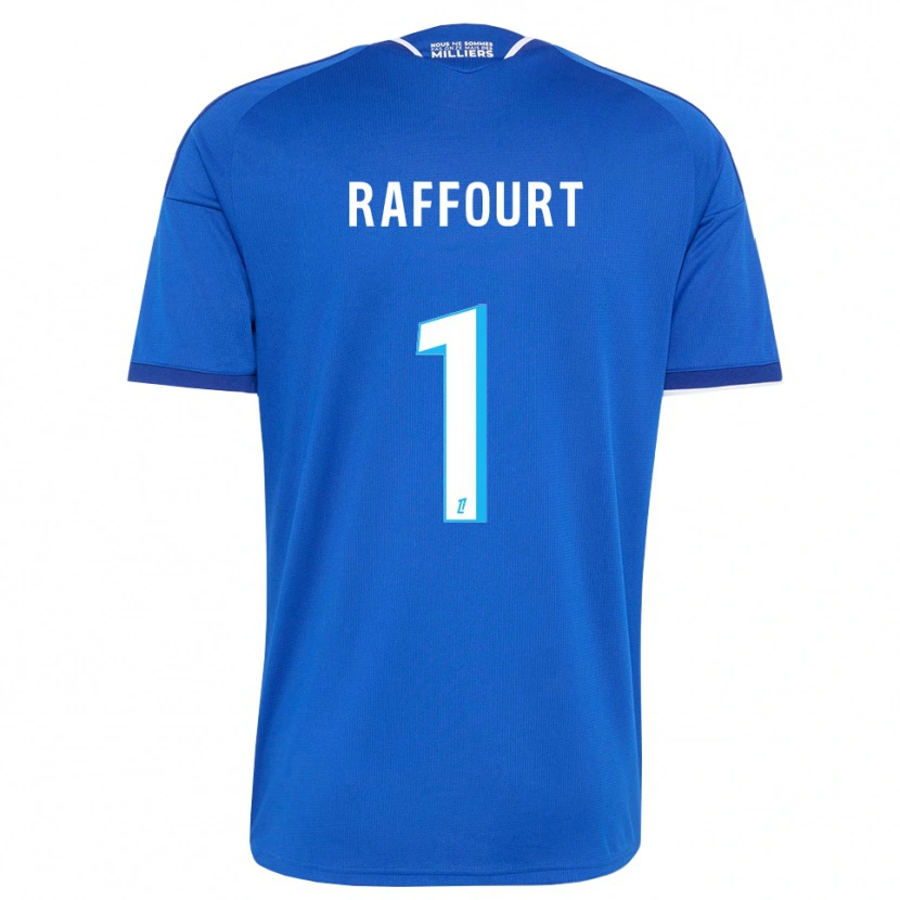 Danxen Homem Camisola Timéo Raffourt #1 Azul Real Branco Principal 2026/27 Camisa