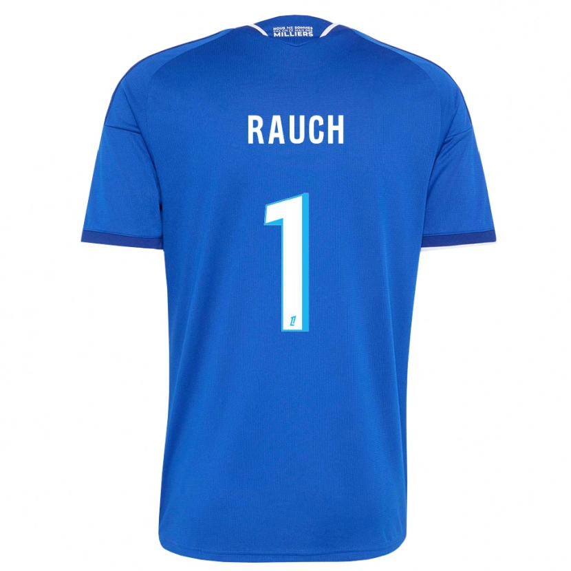 Danxen Homem Camisola Hugo Rauch #1 Azul Real Branco Principal 2026/27 Camisa