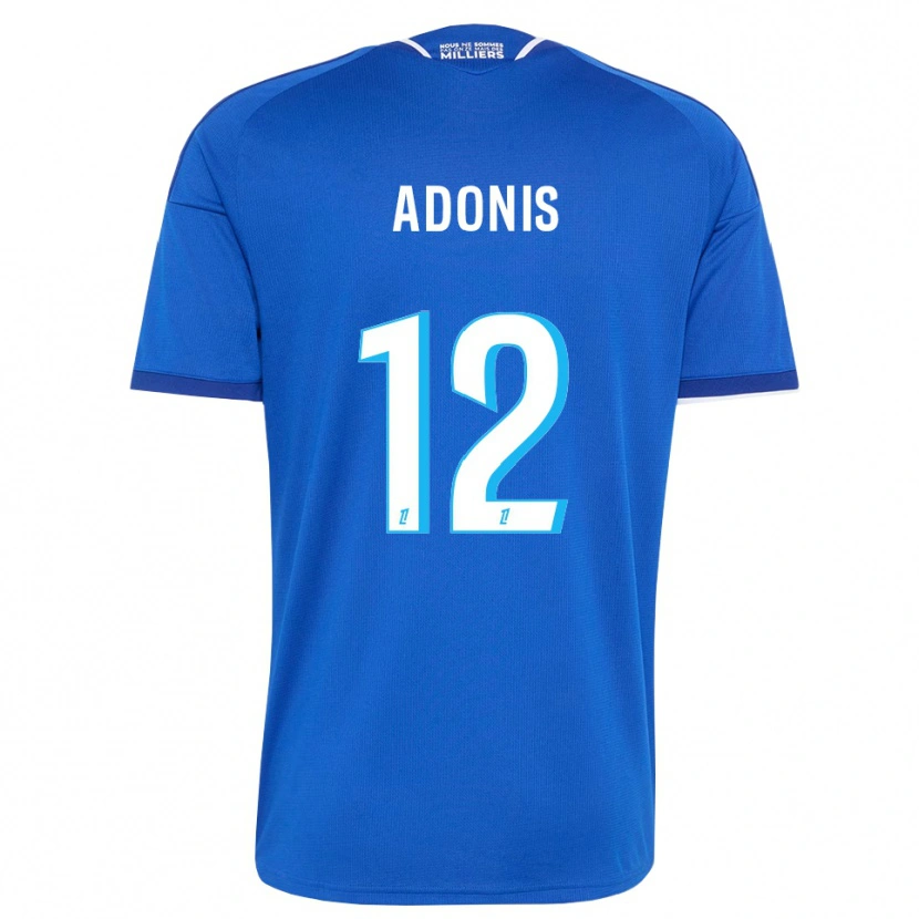 Danxen Homem Camisola Erwan Adonis #12 Azul Real Branco Principal 2026/27 Camisa