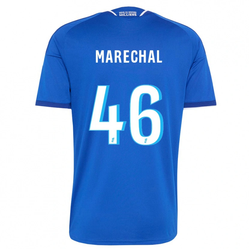 Danxen Homem Camisola Max Maréchal #46 Azul Real Branco Principal 2026/27 Camisa