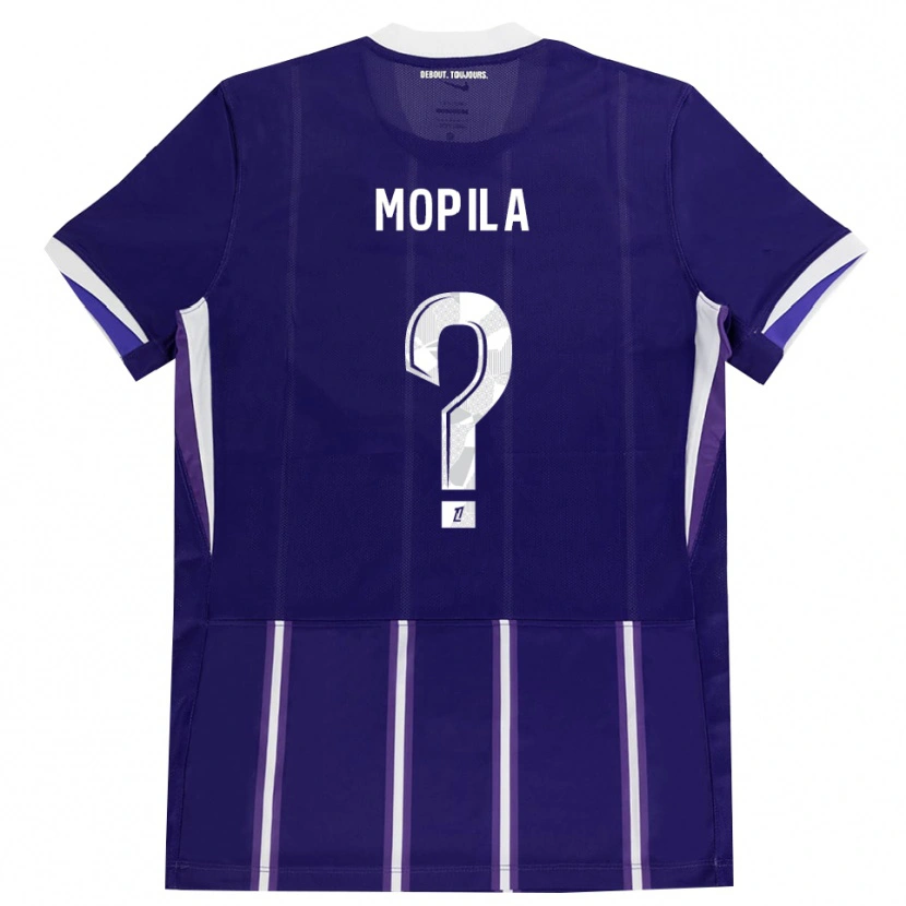 Danxen Homem Camisola Schinéar Mopila #0 Roxo Branco Principal 2026/27 Camisa